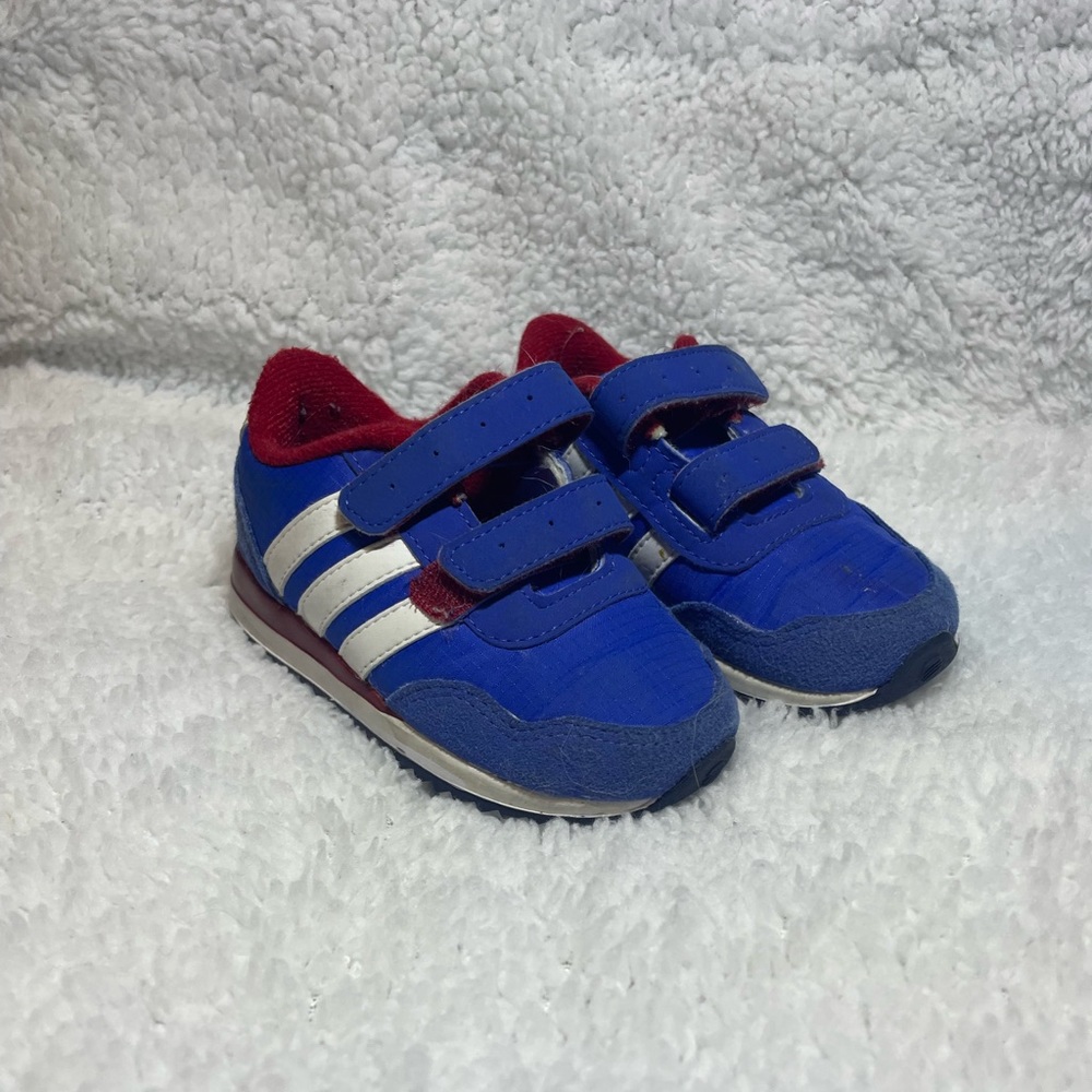 ADIDAS Toddler blue sneaker